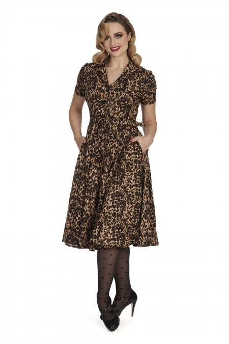 Swingkleid Cheetah Girl, Leo-Braun