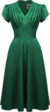 Laden Sie das Bild in den Galerie-Viewer, Swingkleid Retro 50s, Grün
