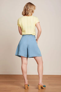 Yoke Top Hoops, Cream