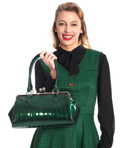 Handtasche Maggie May, grün oder schwarz