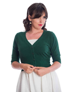 Cardigan Sweet Dreamer, Flaschengrün