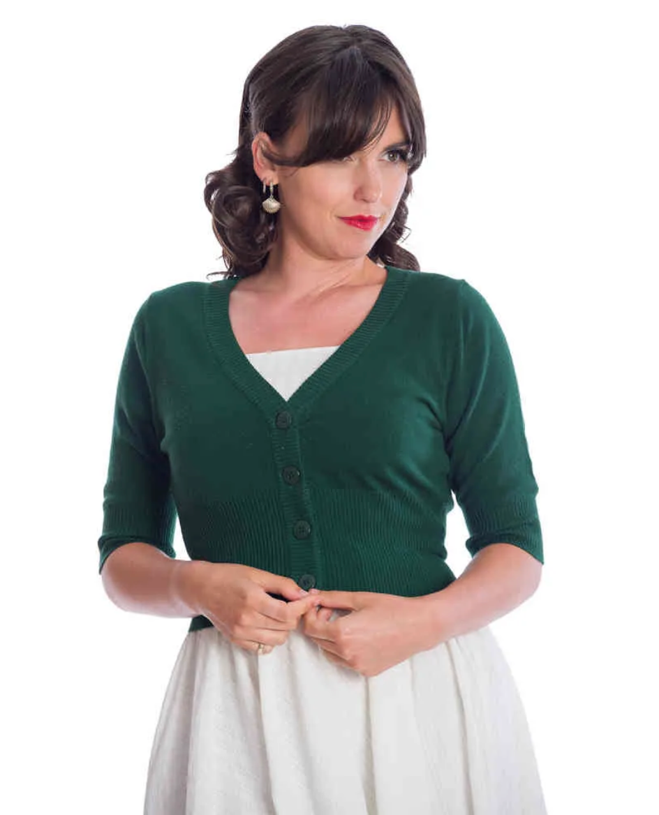 Cardigan Sweet Dreamer, Flaschengrün