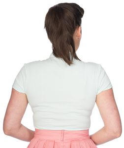 Top Mandarin Collar, Mint