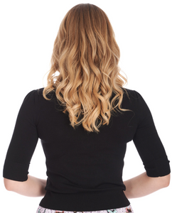 Pulli Grace, Feinstrick, Schwarz