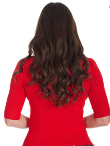 Pulli Grace, Feinstrick, Rot