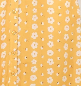 Kleid Jonie Buttercups, Senf
