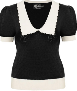 Stricktop Joanie,Schwarz