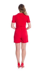 Playsuit Women Rule, Rot