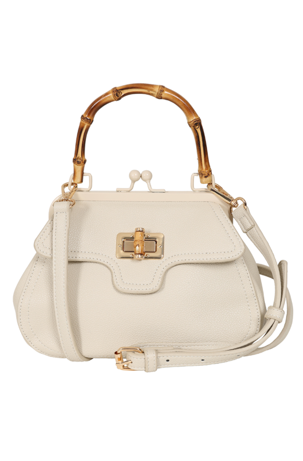 Tasche Aurora ( Kunstleder) , Creme