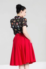 Laden Sie das Bild in den Galerie-Viewer, Tellerrock Paula, Rot, Plus Size
