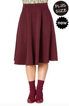 Laden Sie das Bild in den Galerie-Viewer, Swingrock Sophisticated Lady, Bordeaux , Plus Size
