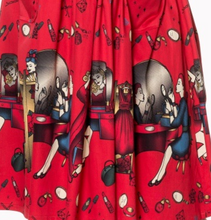 Laden Sie das Bild in den Galerie-Viewer, Swingkleid Vanity, Rot
