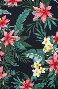 Swingkleid Kate Tropical, Navy