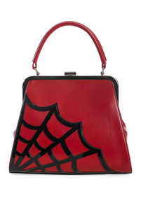 Tasche  Twilight Time, Spiderweb, Rot