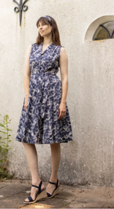 Swingkleid Nova Sea Shelly, Marineblau