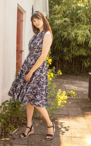 Swingkleid Nova Sea Shelly, Marineblau