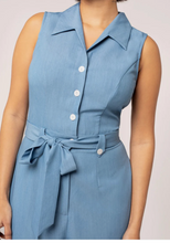 Laden Sie das Bild in den Galerie-Viewer, Jumpsuit Rylee,  Blau
