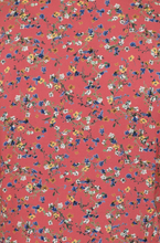 Laden Sie das Bild in den Galerie-Viewer, Kleid Chloe Spring Flowers 40&#39;s, Koralle
