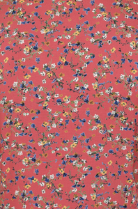 Kleid Chloe Spring Flowers 40's, Koralle