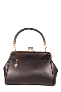 Handtasche Lockwood Bow, Schwarz