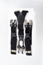 Laden Sie das Bild in den Galerie-Viewer, Hosenträger Rockabilly Braces , Schwarz
