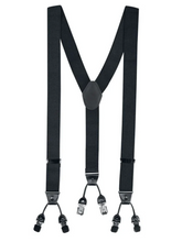 Laden Sie das Bild in den Galerie-Viewer, Hosenträger Rockabilly Braces , Schwarz
