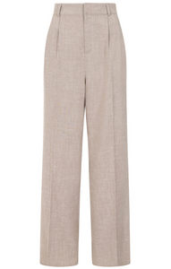 Highwaist Hose Martha Sand Stripe 40's , Biscuit