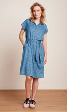 Laden Sie das Bild in den Galerie-Viewer, Kleid Amy Coco, Blau ( Jeansoptik )
