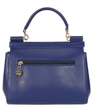 Laden Sie das Bild in den Galerie-Viewer, Tasche Ravello, Blau-Weiss-Gestreift
