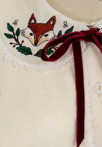 Bluse Basil Fox, Ivory