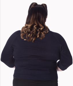Cardigan April, Dunkelblau, Plus Size