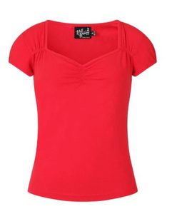 Top Mia ,50's Basic, Rot