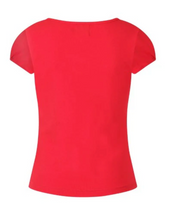 Laden Sie das Bild in den Galerie-Viewer, Top Mia ,50&#39;s Basic, Rot
