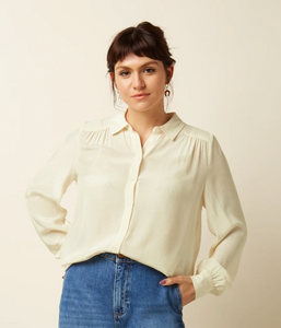 Bluse Carina Sista, Ivory