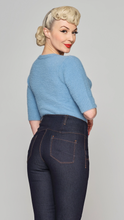 Laden Sie das Bild in den Galerie-Viewer, Jeanshose Rebell Katie, Dunkelblau, Plus Size
