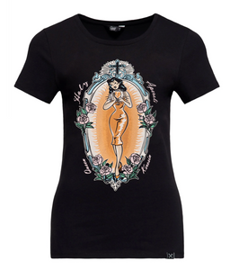 T-Shirt Holy Aperoli, Schwarz