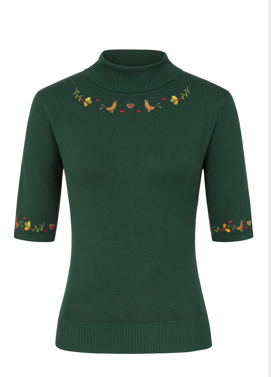 Rollkragen- Pulli Scandi Polo