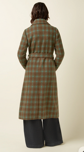 Mantel Arabelle Coppa Check, Bear-Brown