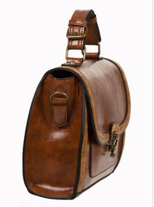 Vintage Handtasche Stevie, Camel