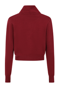 Cardigan Violet, Bordeaux, Plu Size