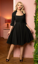 Laden Sie das Bild in den Galerie-Viewer, Swingkleid Lorrelei, Schwarz
