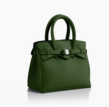 Laden Sie das Bild in den Galerie-Viewer, Handtasche Petite Miss Plus, Kakteen-Grün, aus Neopren Stoff
