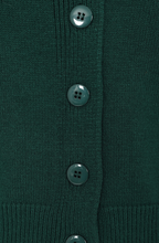 Laden Sie das Bild in den Galerie-Viewer, Vintage 40er-Jahre Cardigan Violet , Flaschengrün
