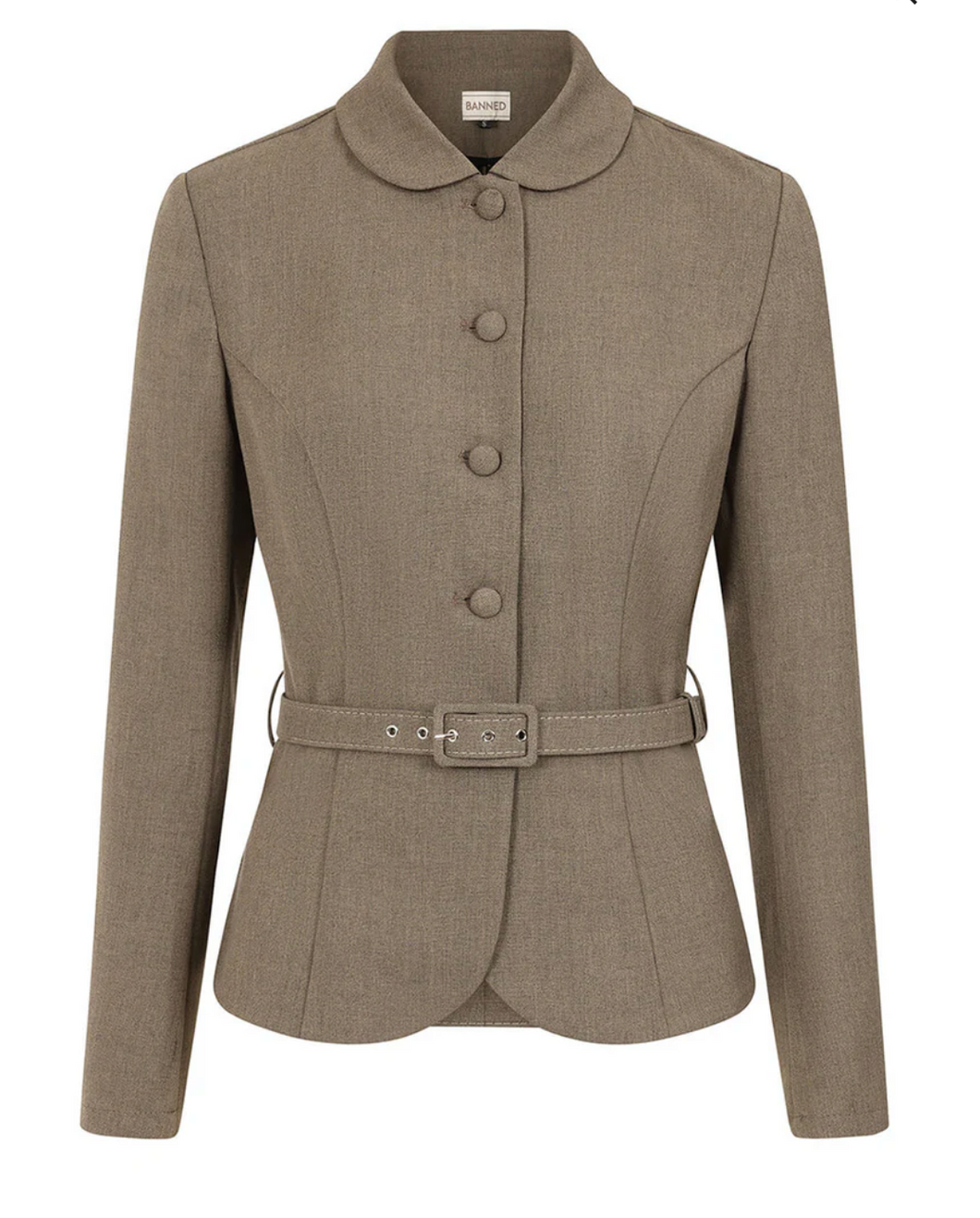 Jacket Lady Danbury, Braun