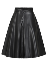 Laden Sie das Bild in den Galerie-Viewer, Swingrock Daphne, Schwarz, Kunstleder
