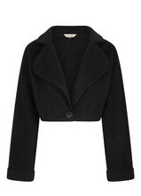 Laden Sie das Bild in den Galerie-Viewer, Retro Kurz-Jacke Marylin, Schwarz
