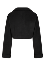 Laden Sie das Bild in den Galerie-Viewer, Retro Kurz-Jacke Marylin, Schwarz
