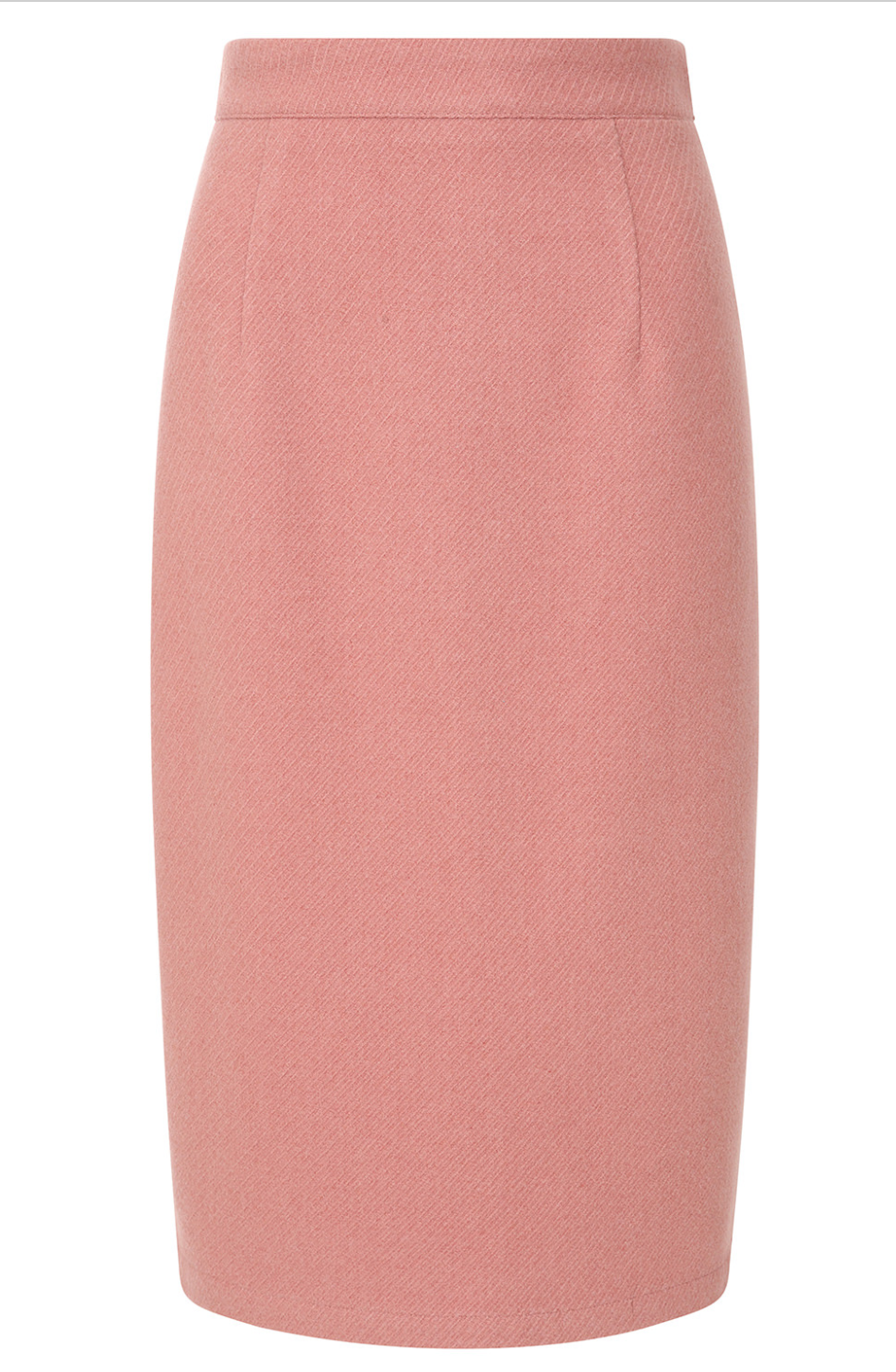 Vintage Bleistiftrock Midge Bon, Altrosa