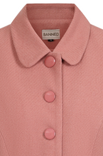 Laden Sie das Bild in den Galerie-Viewer, Vintage Jacke Midge Bon Ton, Altrosa
