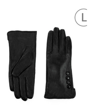 Laden Sie das Bild in den Galerie-Viewer, Echtleder-Handschuhe in Schwarz
